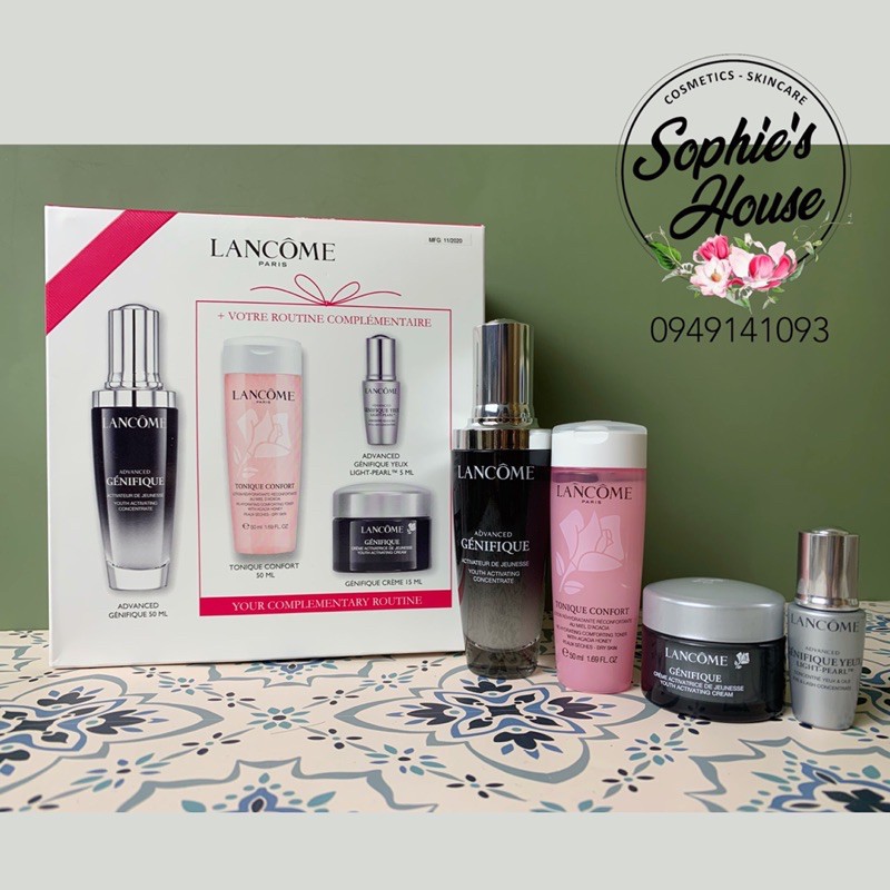 Set dưỡng da Lancome Advanced Genifique