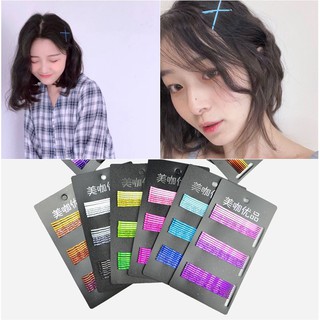 Set kẹp tăm màu trơn ngọt ngào và thời trang cho nữ