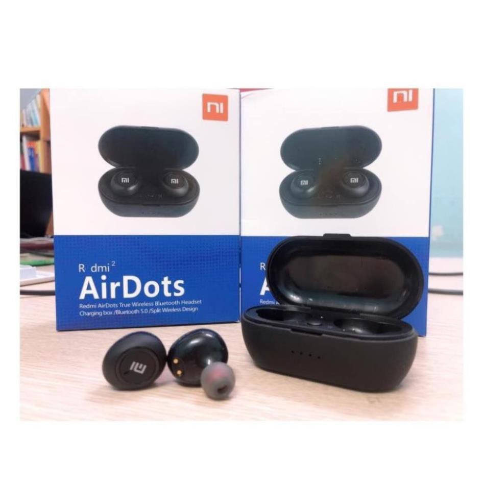 Tai Nghe Blutooth -Tai Nghe Không Dây Redmi 2 AirDots,  Phiên bản nút nhấn[ Hàng Chuẩn]- Bảo Hành 6 Tháng