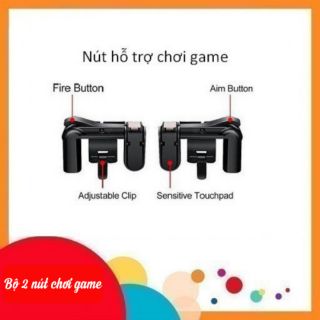 Bộ 2 nút bấm chơi game pubg dòng k01 hỗ trợ chơi pubg mobile, ros mobile trên mobile, ipad - nút cơ