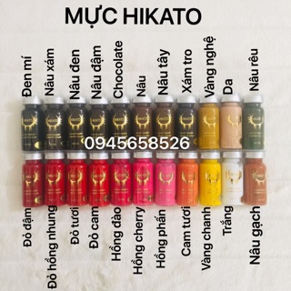 Mực phun xăm Hikato