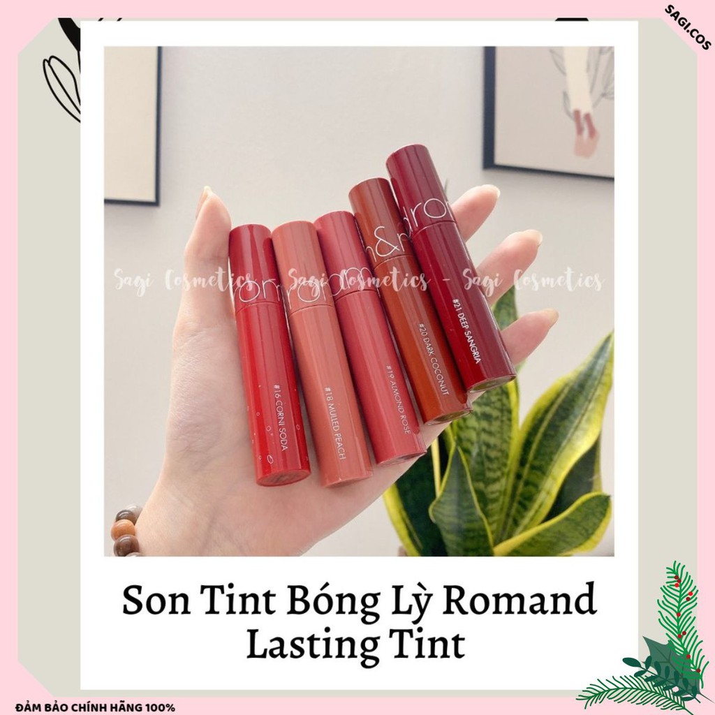 Son tint bóng Romand Juicy Lasting Tint