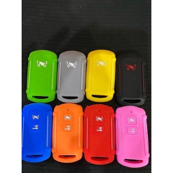 Bao bọc Remote 2 Nút Smartkey Honda Tặng Kèm Móc Khoá Hoạt Hình 3D Cao Cấp