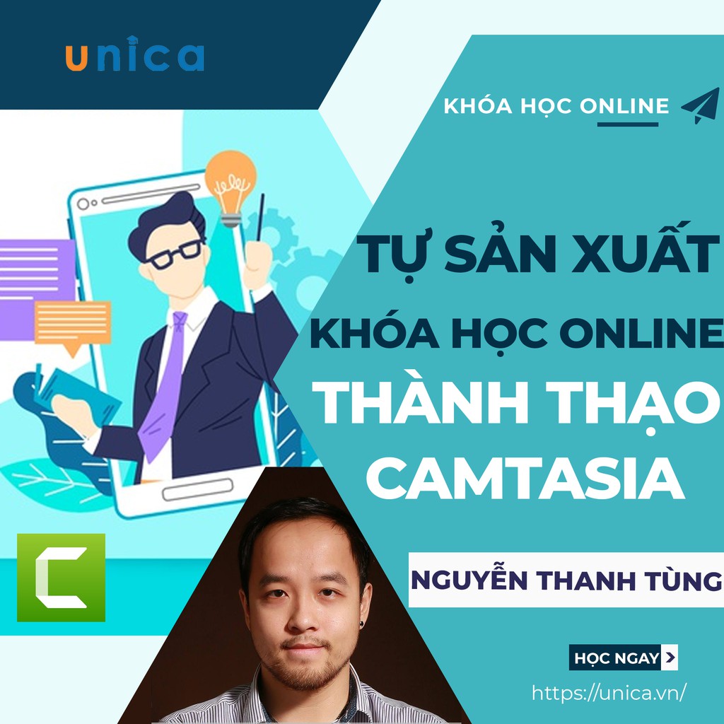 - FULL khóa học KINH DOANH- Trọn bộ bí quyết tự sản xuất khóa học online- Thành thạo Camtasia