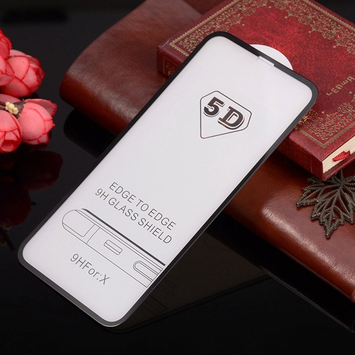 MIẾNG DÁN CƯỜNG LỰC IPHONE X - XS 5D FULL HÀNG CHUẨN