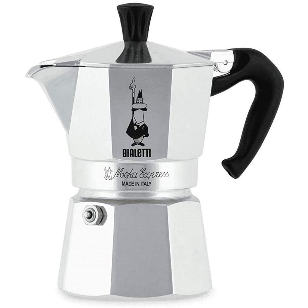 [Chính hãng] Ấm pha cà phê Moka express 2 cups - 4 cups - 6 cups – Bialetti