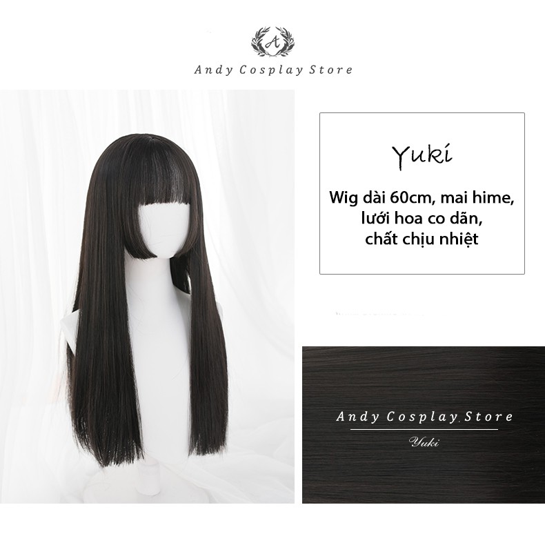 Tóc giả/ Wig teen mai hime Yuki