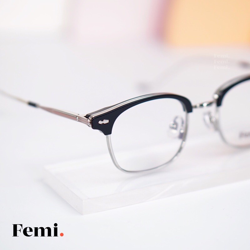 [Chính hãng] Gọng kính Femi HENRY thời trang, mắt kính nam nữ chống ánh sáng xanh | BigBuy360 - bigbuy360.vn