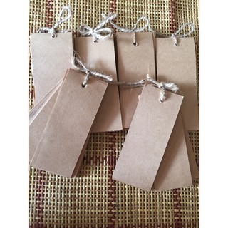 combo 5 sấp ghi chú kraft chỉ 8K ( kt: 4x10cm)