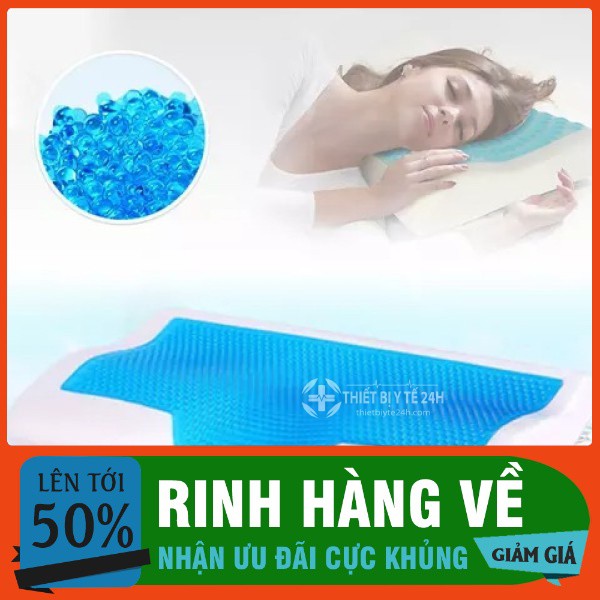 [Giao Hàng Miễn Phí] Gối Ngủ Cao Su Non Điều Hoà Cho Người Đau Cổ Vai Gáy, Thoái Hoá Đốt Sống Cổ [Hàng Chính Hãng]