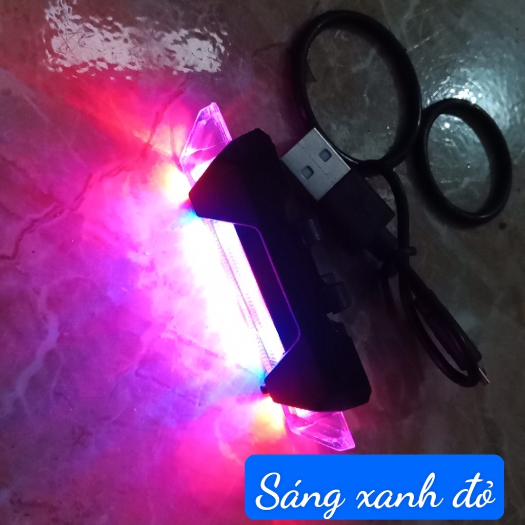 ĐÈN GẮN XE, nháy nhiều màu, treo diều