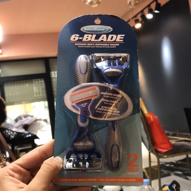 Set 2 dao cạo râu Relia Shave