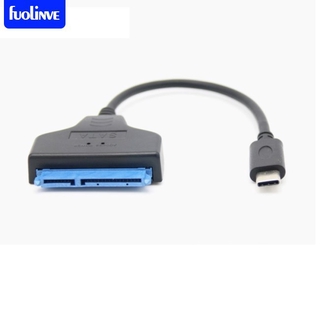 Cáp chuyển đổi ổ cứng ssd 2.5inch usb 3.1 type-c sang sata 22pin chất lượng cao