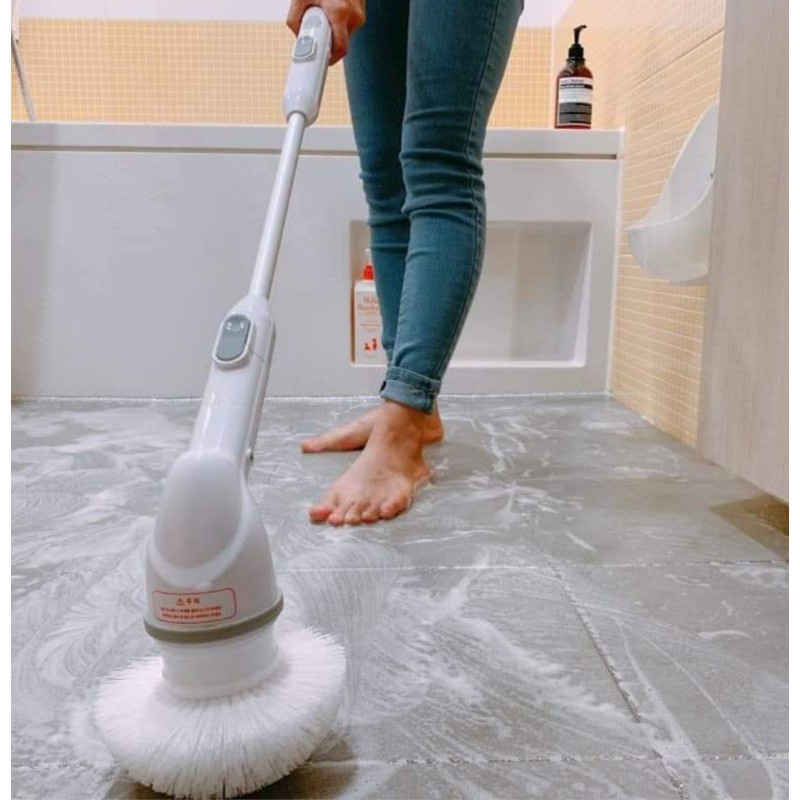 Máy cọ nhà vệ sinh nhà tắm tự động Ohella Neospin Scrubber - nội địa Hàn Quốc