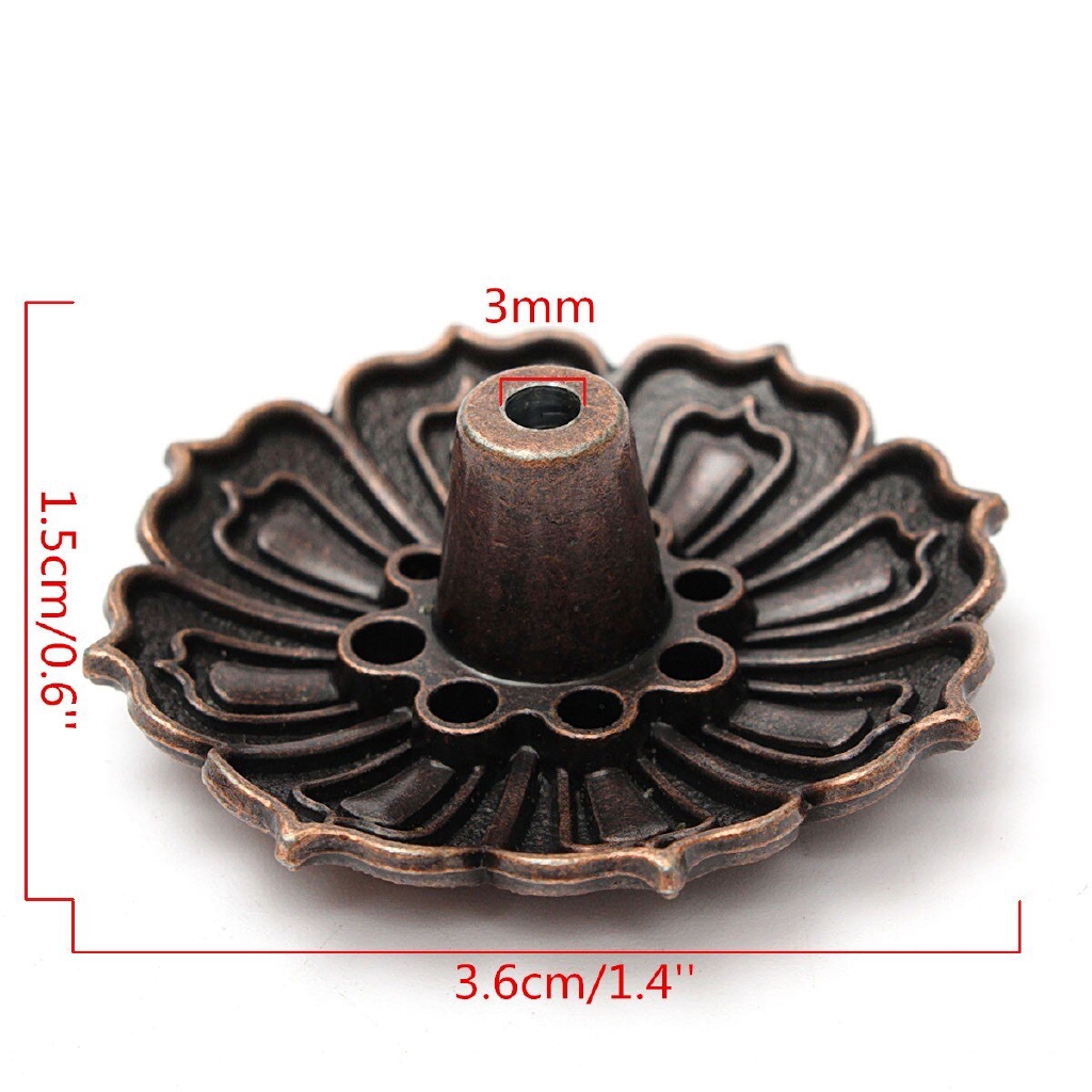 Đế cắm nhang 9 lỗ hình hoa sen đẹp mắt