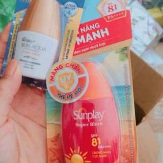 Combo khách đặt Kem chống nắng