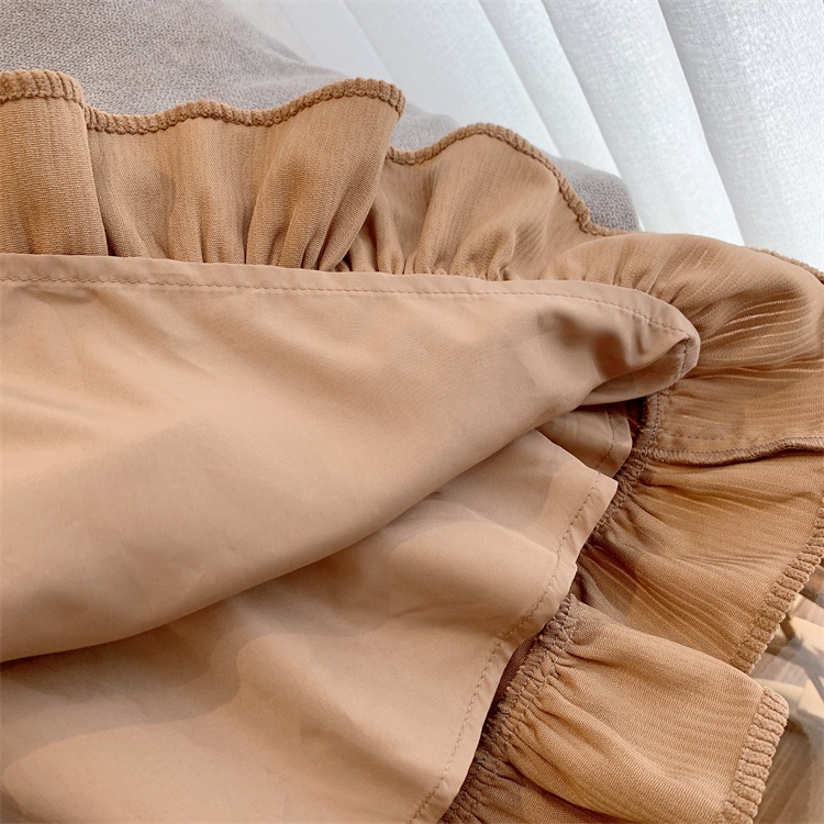 Váy Bé Gái 2 Chi Tiết Vintage Váy Dài Tay Thu Đông Yếm Nâu Đất Nhung Tăm Cao Cấp Cho Bé Dự Tiệc Diện Tết Size 12-27 Kg