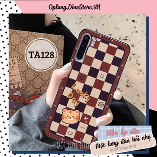 Ốp lưng điện thoại Oppo A91/Reno 3 in hình họa tiết kẻ Caro đen đỏ thời trang viền dẻo bảo vệ camera, bền đẹp giá rẻ.