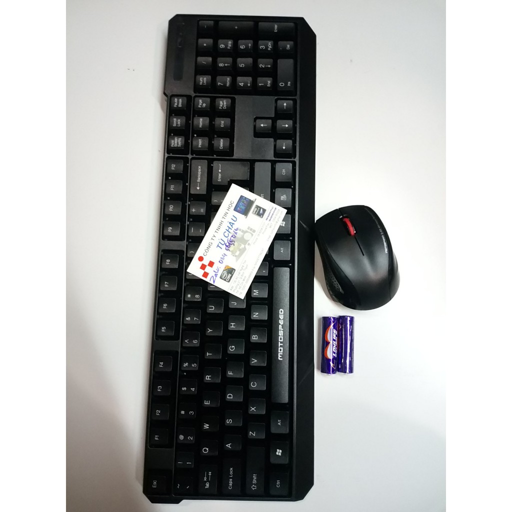 Bộ phím chuột không dây Combo Keyboard - Mouse MotoSpeed G7000