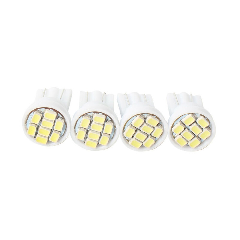 Set 13 Đèn LED SMD Ánh Sáng Trắng Siêu Sáng Gắn Trần Xe Ô Tô