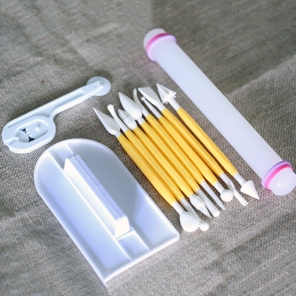 Bộ 4  Dụng Cụ Tạo Hình Trang Trí Bánh Kem