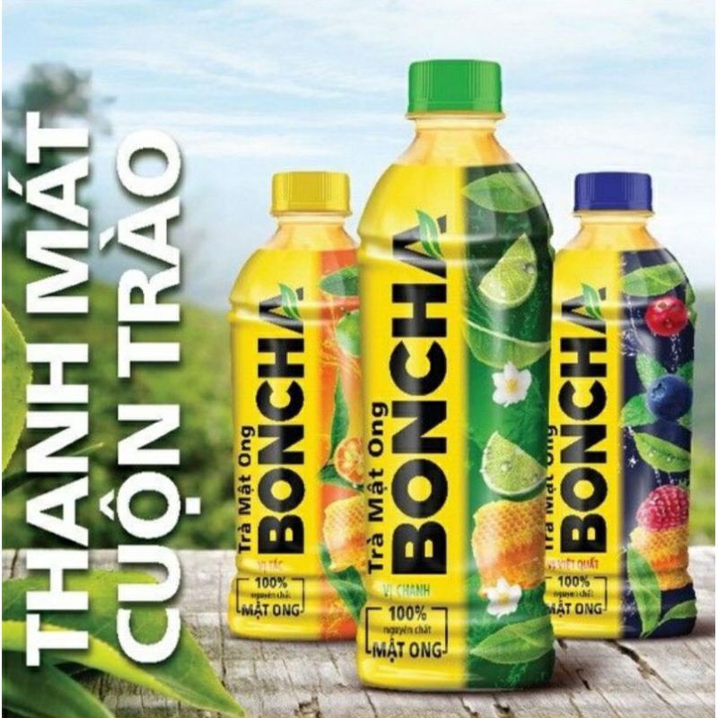 Trà Trái Cây Boncha  Mật Ong Vị Tắc 450ml