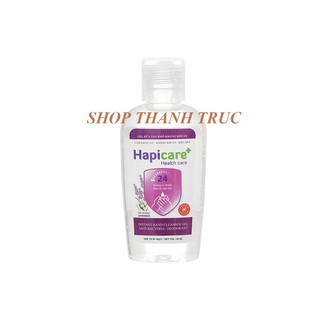 GEL RỬA TAY KHÔ LÀM SẠCH TAY HƯƠNG LAVENDER - KHÁNG KHUẨN - KHỬ MÙI HAPICARE 60ML