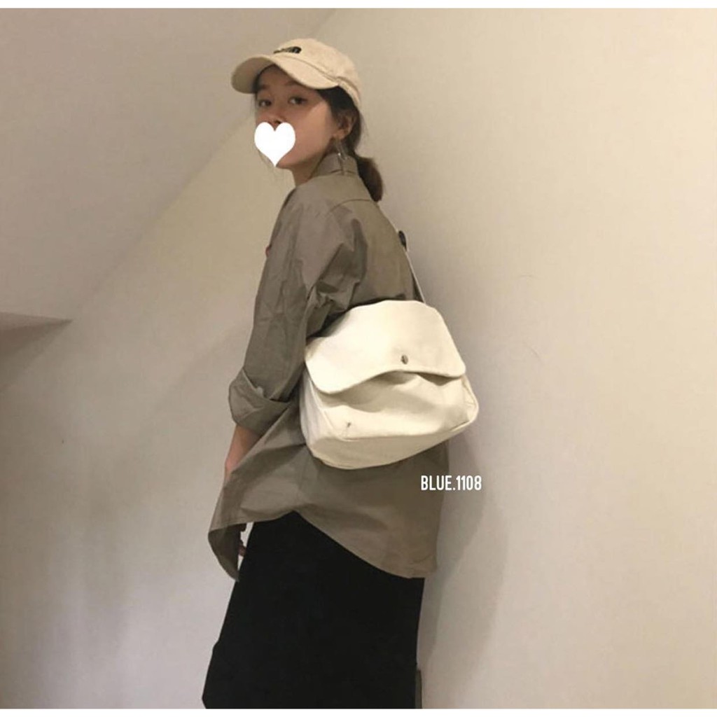 TÚI TOTE HỘP BASIC TRƠN UNISEX