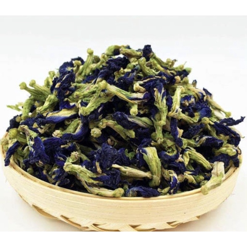 Hoa đậu biếc khô 50g dùng pha trà, làm bánh, làm thạch