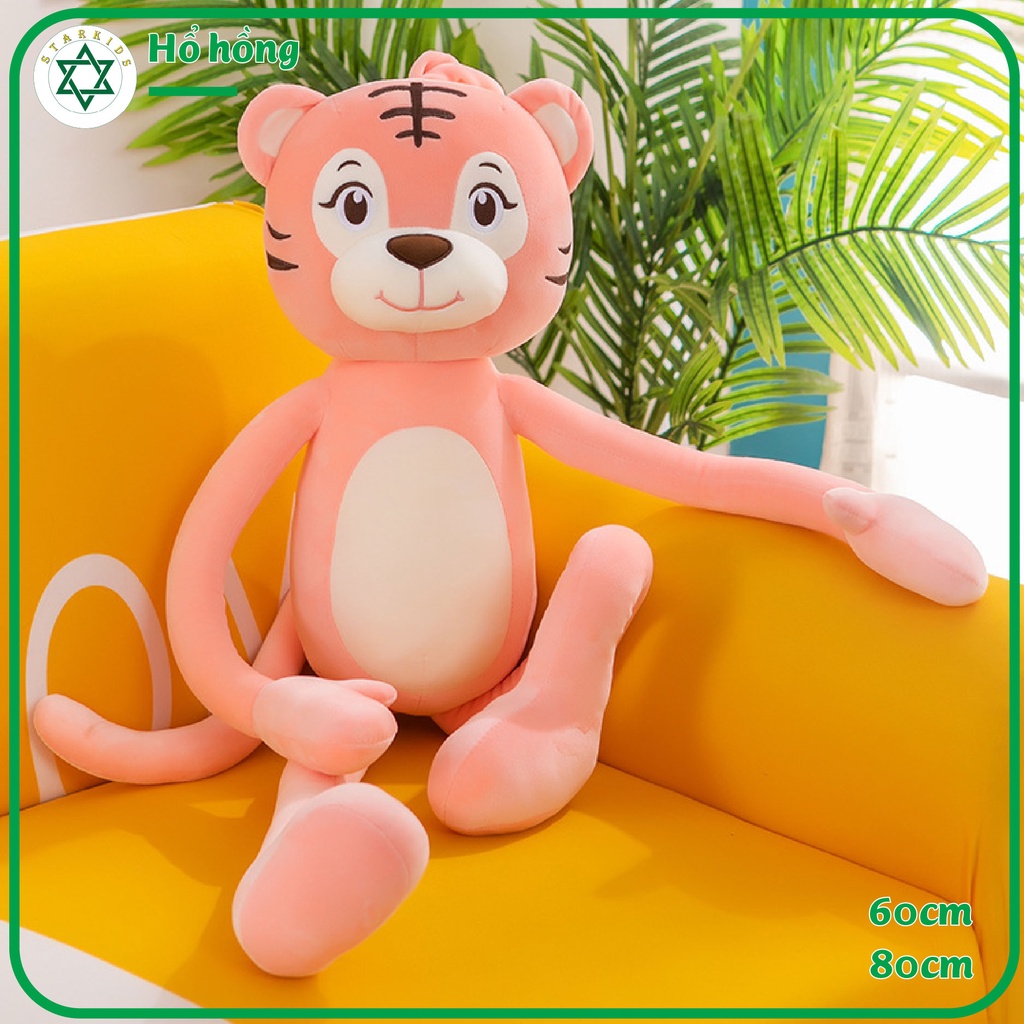 Thú bông chân dài, thú nhồi bông cute, gối ôm ngộ nghĩnh cao cấp cho bé
