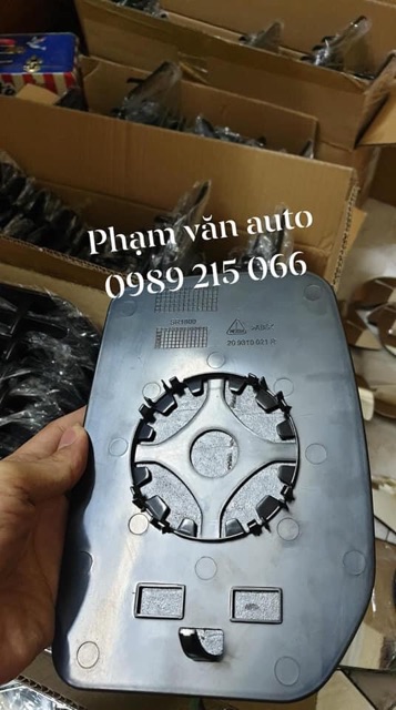 Mặt gương chiếu hậu Ford Transit CHÍNH HÃNG, Kính chiếu hậu ô tô Transit 4 vế Phạm Văn auto