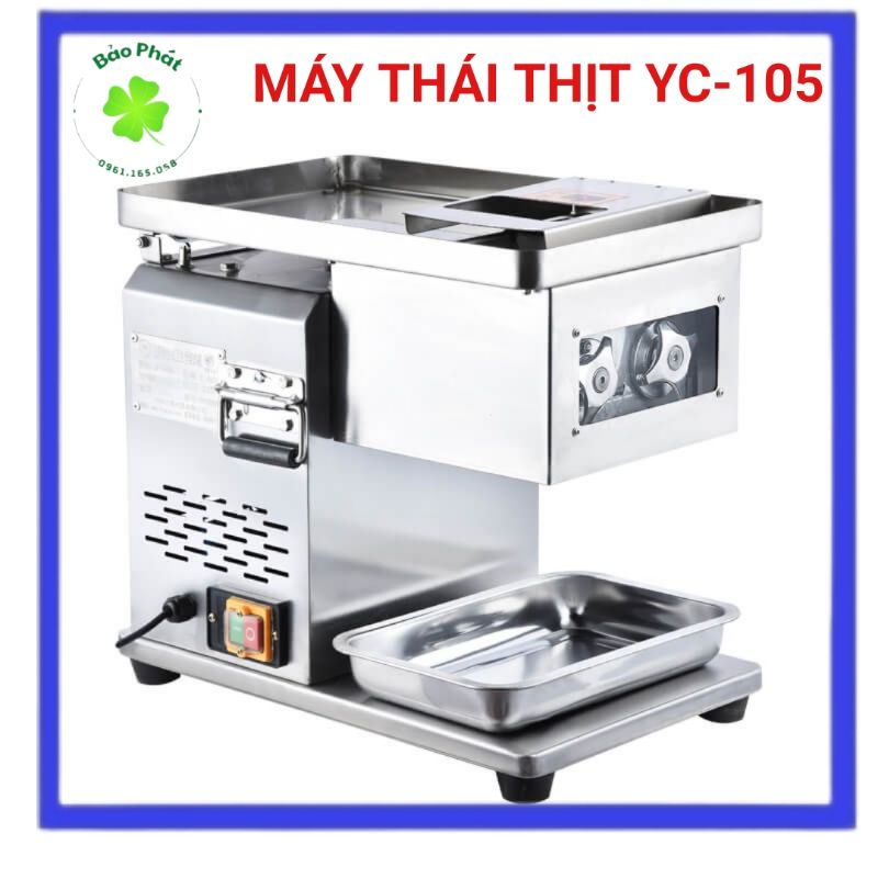 Máy thái thịt công nghiệp Máy thịt đa năng YC-105 INOX 304 Bảo hành 12 tháng