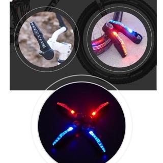 Sừng trâu đèn led xe đạp