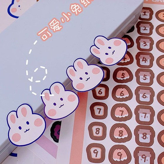 Sticker Hình dán dễ thương dành cho kệ tủ điện thoại di động ST80