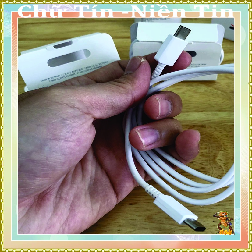 Dây cáp sạc báo sạc nhanh, điện thoại samsung- usb to micro- type c, type c to type c .