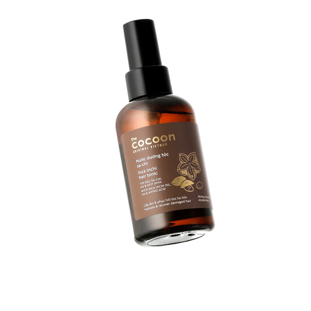Nước Dưỡng Tóc Cocoon Sa-Chi Cấp Ẩm, Phục Hồi Hư Tổn 140ml