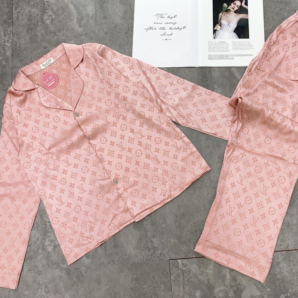 [Siêu Hót] Bộ đồ Pijama lụa💖Bộ lụa gấm cao cấp