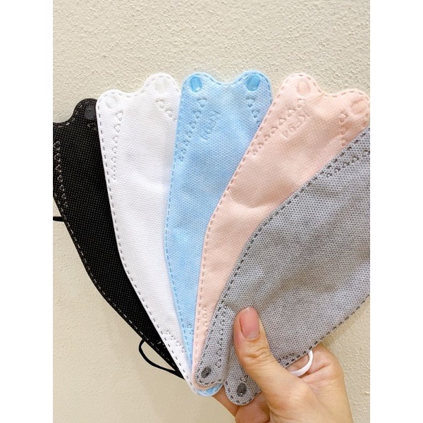 Sỉ 100 chiếc khẩu trang KF94 - khẩu trang con cá
