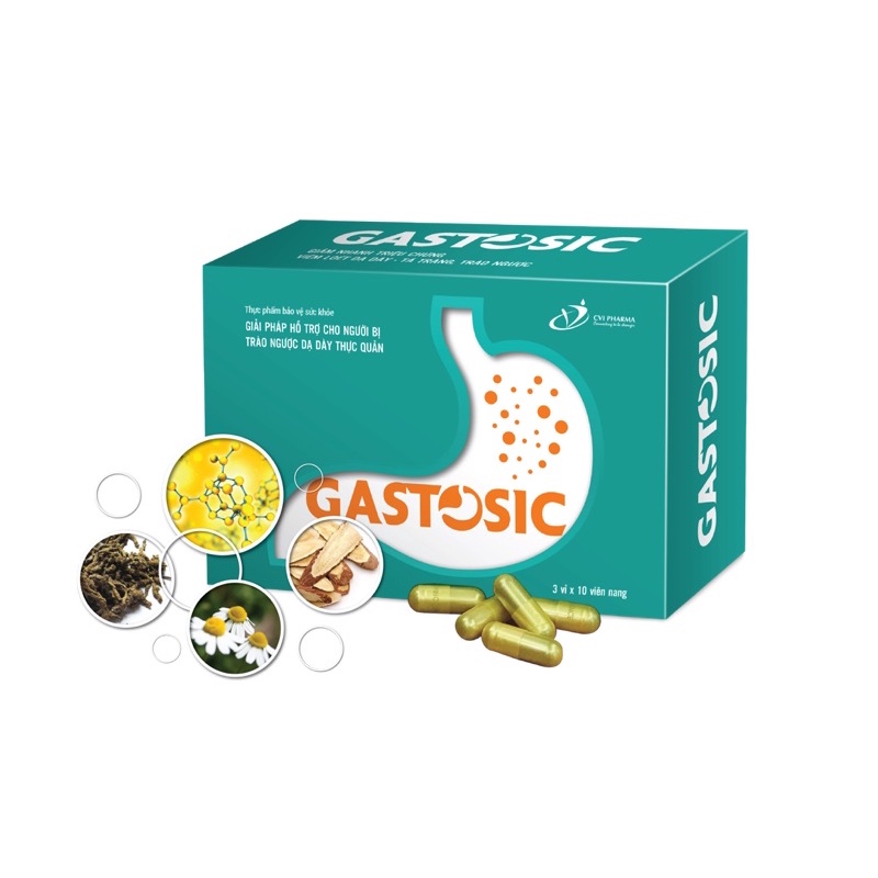 ✅ GASTOSIC - Giải pháp chuyên biệt cho trào ngược dạ dày thực quản