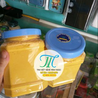 Tinh bột nghệ Nếp ngon nhà làm, 100% nguyên chất, màu Vàng đậm sẽ