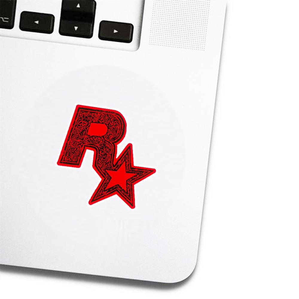 Set 50 miếng sticker hình game Red Dead Redemption 2 dán trang trí độc đáo