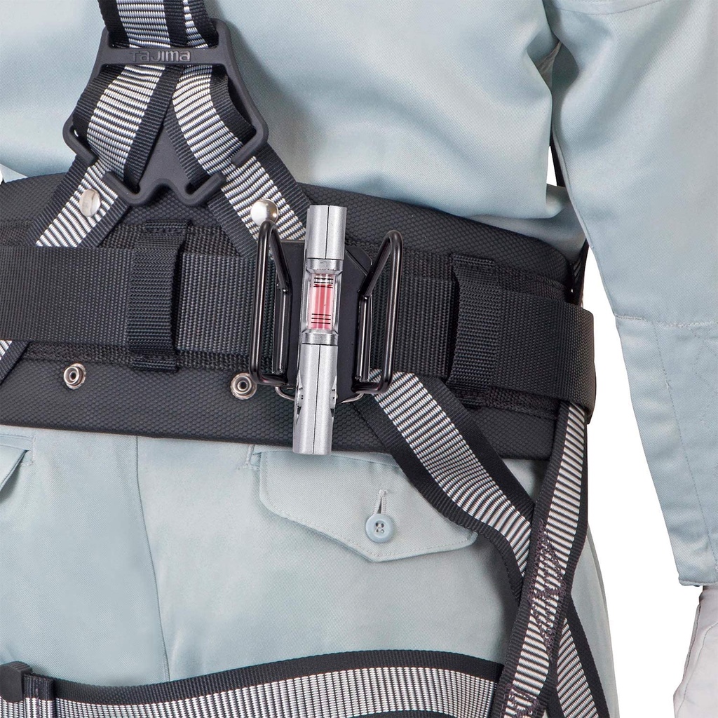 Móc đeo máy khoan, móc búa đen Tajima 99% (có tặng kèm bát đeo móc)