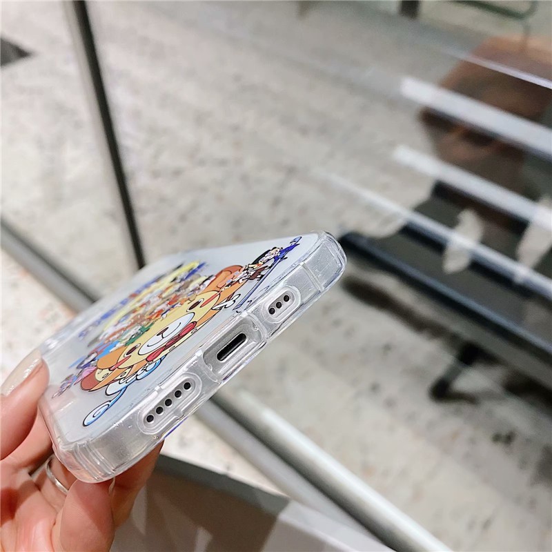 Ốp điện thoại mềm in hình One Piece thích hợp cho iphone 11 12 promax 7 8 plus X XR Xs max SE 2020