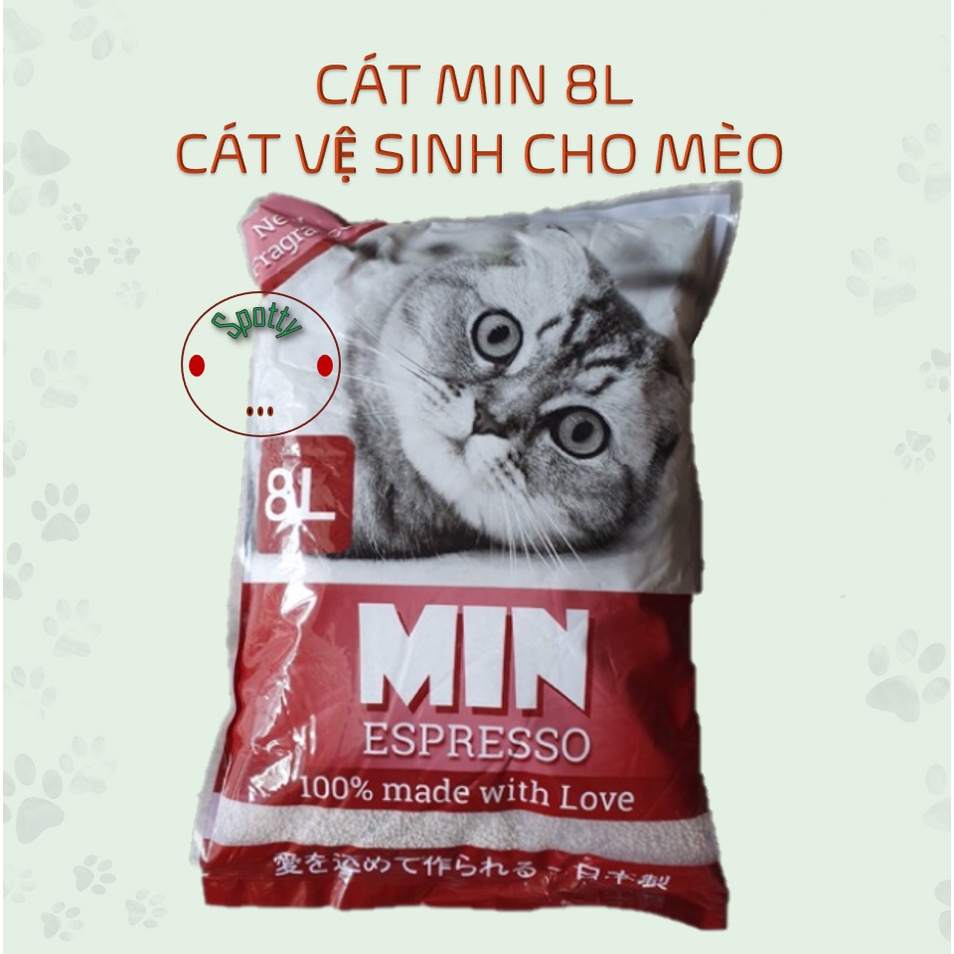 CÁT VỆ SINH CHO MÈO MIN 8L - NHẬT