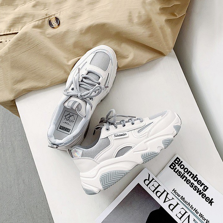 ⚡FLASHSALE⚡ Giày thể thao nữ đế độn tăng chiều cao 5cm | BigBuy360 - bigbuy360.vn