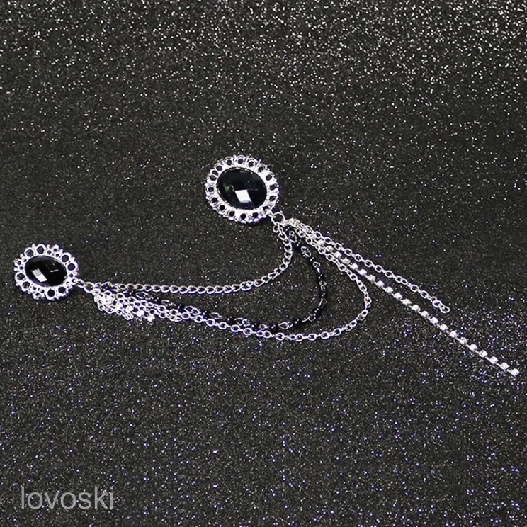 Trâm Cài Áo Màu Đen Đính Đá Sang Trọng Cho Nam