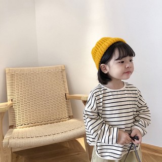 Áo len kẻ mỏng cho bé trai, bé gái