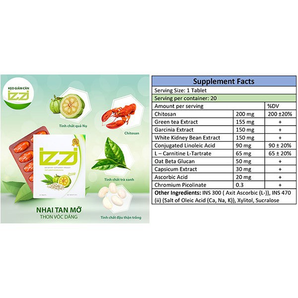 Giảm cân IZZI Thailand | BigBuy360 - bigbuy360.vn