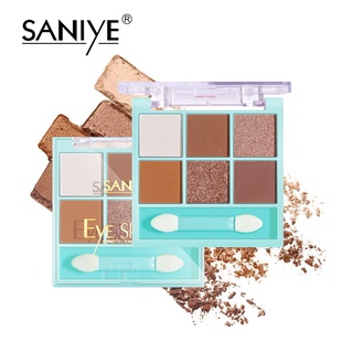 Bảng phấn mắt SANIYE E0644 nhám với 6 màu 5.4g