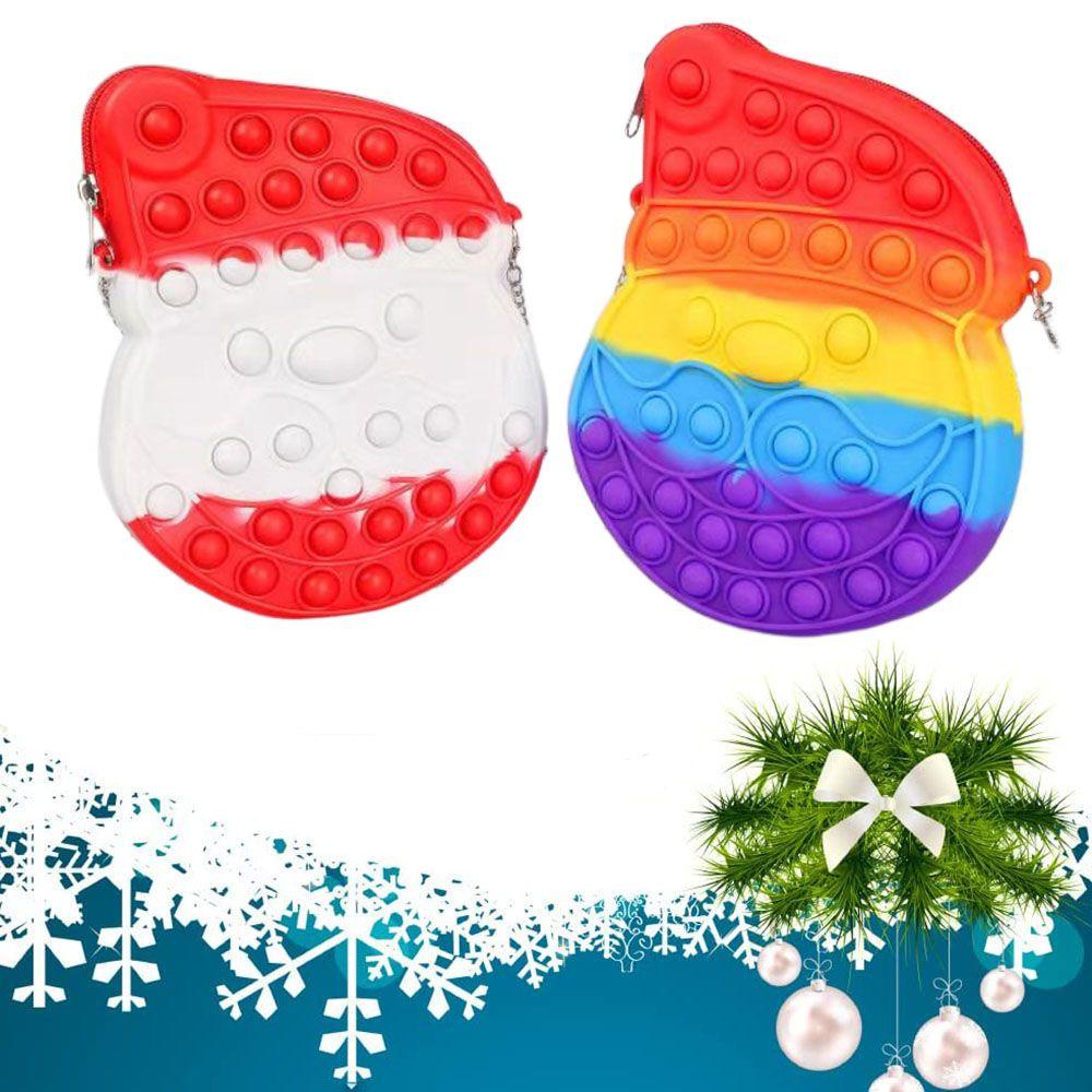 Karen Rodent Túi Đeo Chéo Đồ Chơi Làm Quà Tặng Sinh Nhật Bạn Bè / Đồ Chơi Fidget Spinner Bằng Silicone Phát Nhạc